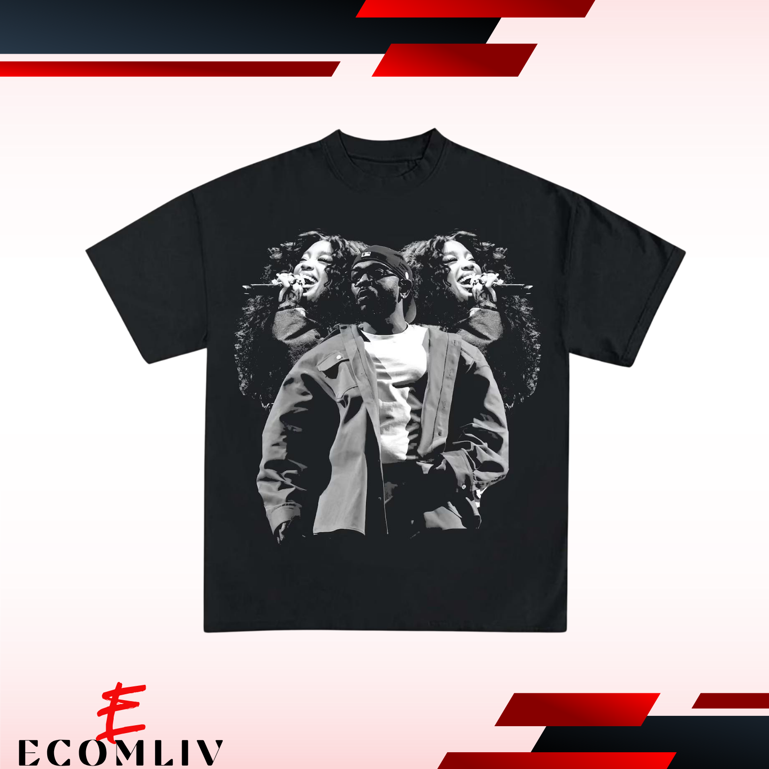 Kendrick Lamar Sza Tour Retro Shirt, Grand National Tee, Rap Concert Shirt, Hip Hop Fan Gift Shirt